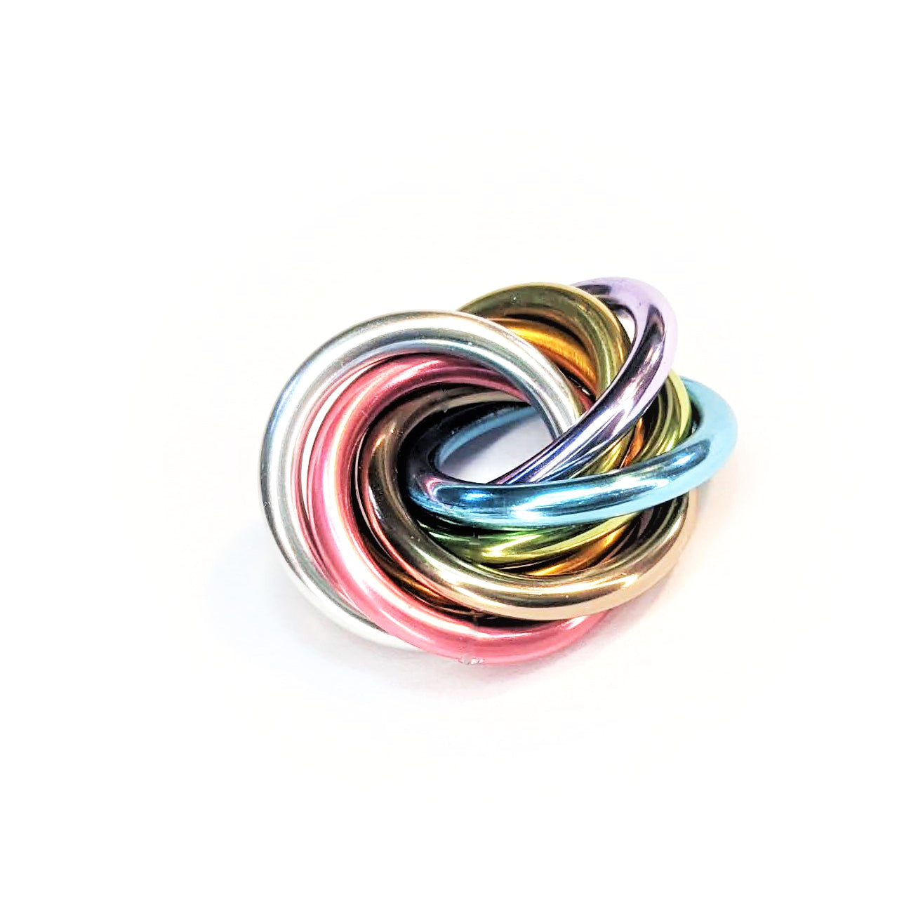 Möbii® RAINBOW Collection: Shiny Multicolor Fidget Stress Balls