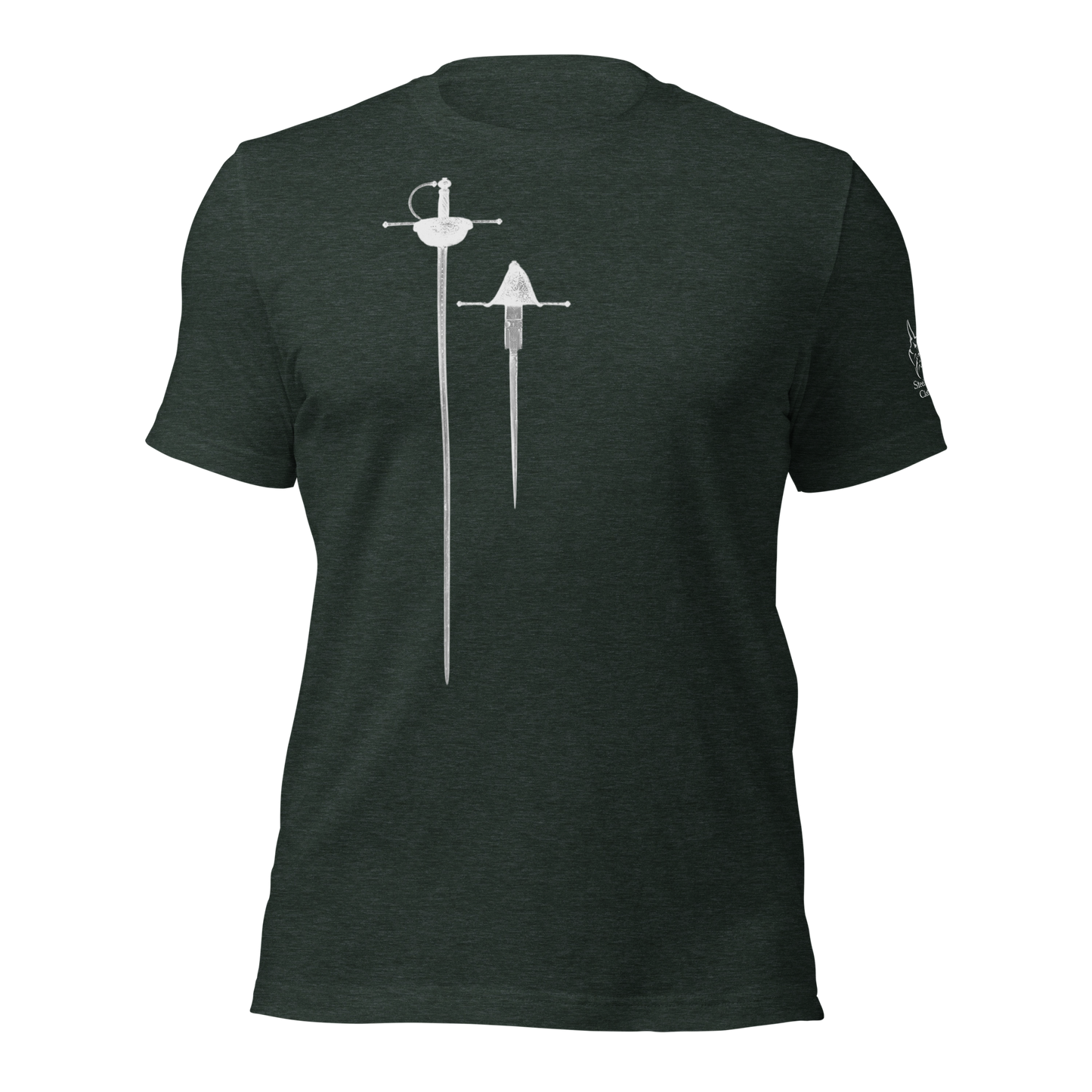 Rapier and Dagger - Heather - Soft Polyblend - Unisex t-shirt