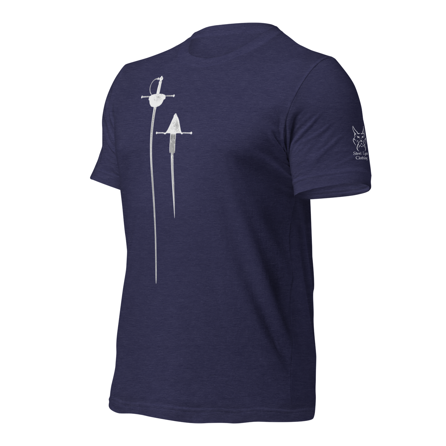 Rapier and Dagger - Heather - Soft Polyblend - Unisex t-shirt