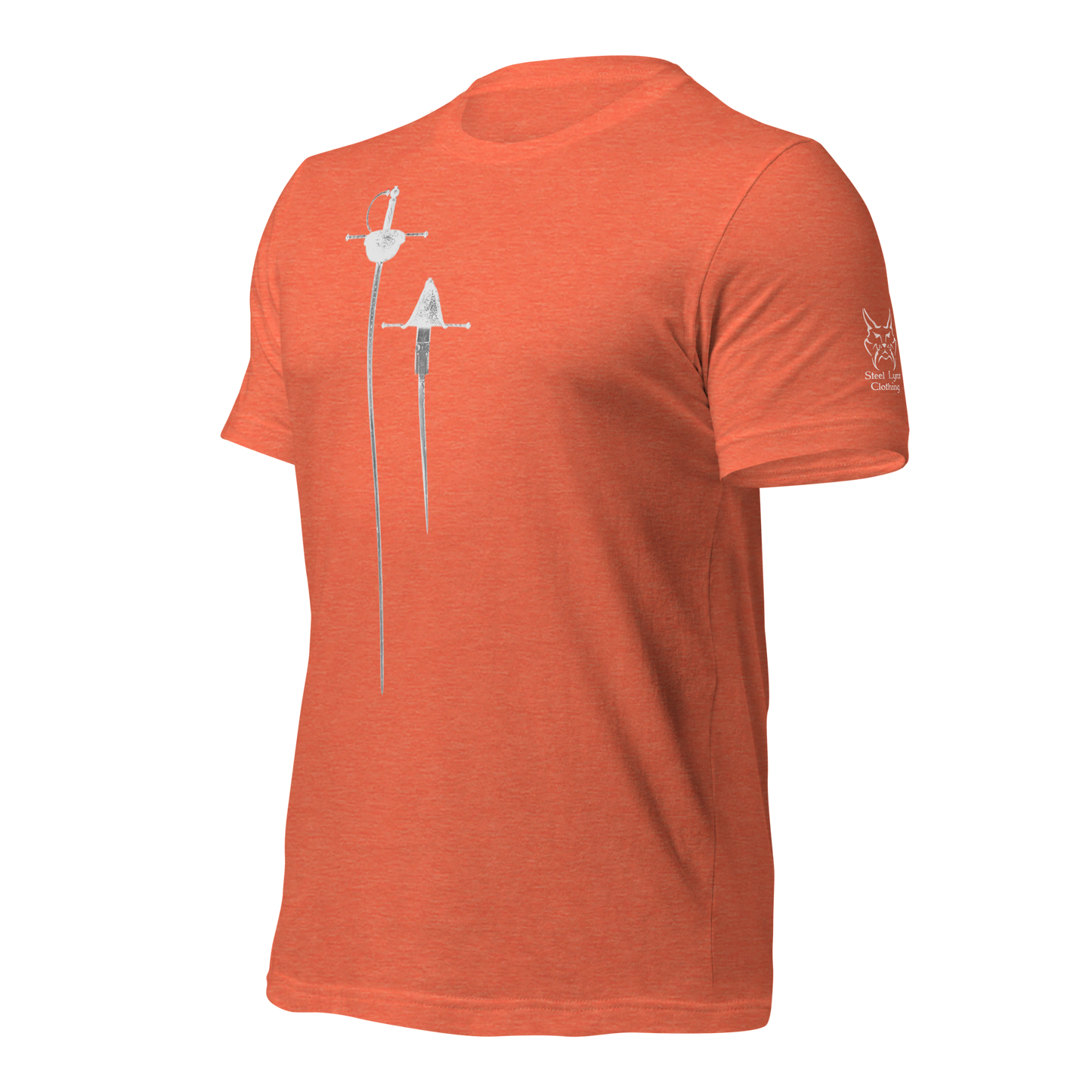 Rapier and Dagger - Heather - Soft Polyblend - Unisex t-shirt