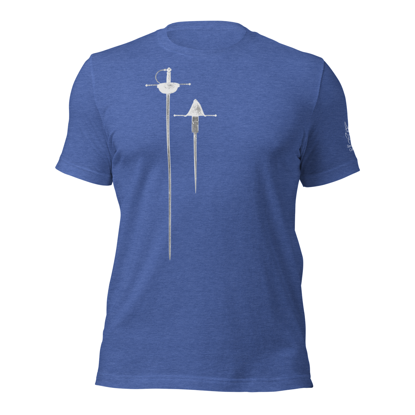 Rapier and Dagger - Heather - Soft Polyblend - Unisex t-shirt